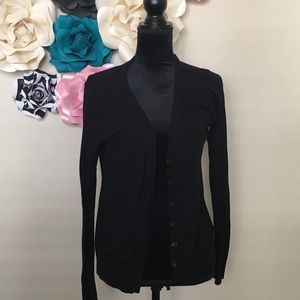 Forever 21 Black Cardigan Sz L
